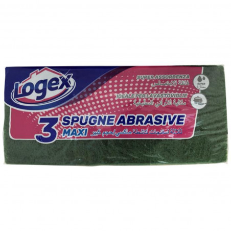 LOGEX SPUGNA ABRAS.MAX x3 504