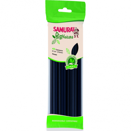 SAMURAI CANNUCCE NERE BIOD X40 3567