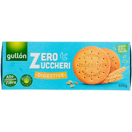 GULLON DIGESTIVE 0 ZUCCH.400GR T7245