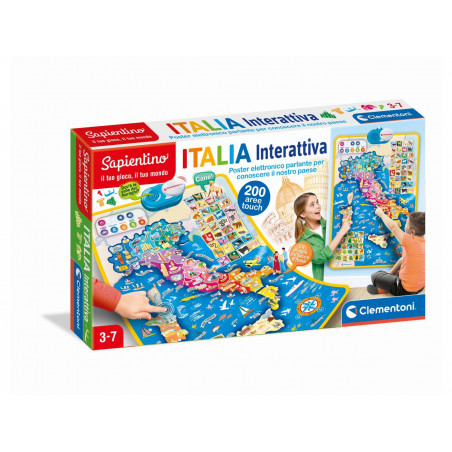 SAPIENTINO MAPPA INTERATT. D ITALIA(E)