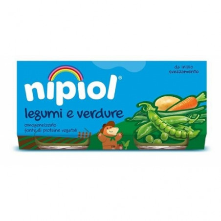 NIPIOL OMO LEGUMI VERDURE 80X2