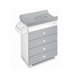 CASSETTIERA ASIA BIANCA C...