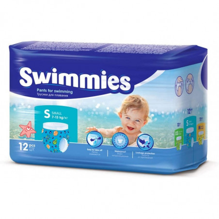 FREELIFE SWIMMIES TG.S 7-13KG X12