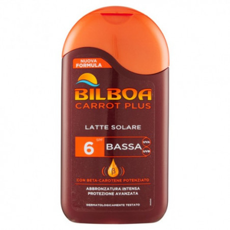 BILBOA CARROT PLUS LATTE SPF 6 200ML