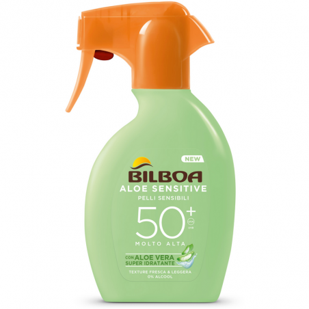 BILBOA ALOE SENS.TRIGGER SPF 50 250ML