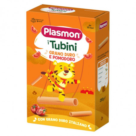 PLASMON PASTINA TUBINI 12+ GR.250