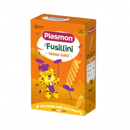 PLASMON PASTINA FUSILLI 12+ GR.250