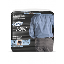 SERENITY MEN PANTS PLUS M X12