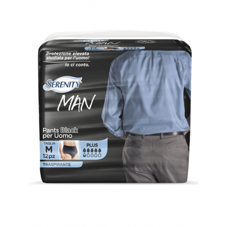 SERENITY MEN PANTS PLUS M X12