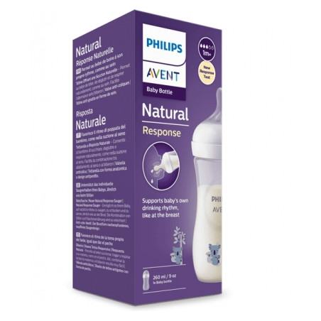 AVENT BIBERON NATURAL 3.0 260ML KOALA