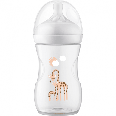 AVENT BIBERON NATURAL 3.0 260ML GIRAFFA