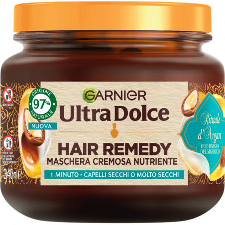 ULTRA DOLCE MASCH.REMEDY O ARGAN 340ML