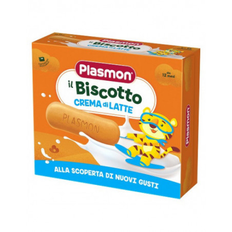 PLASMON BISC CREMA LATTE 12M GR.320