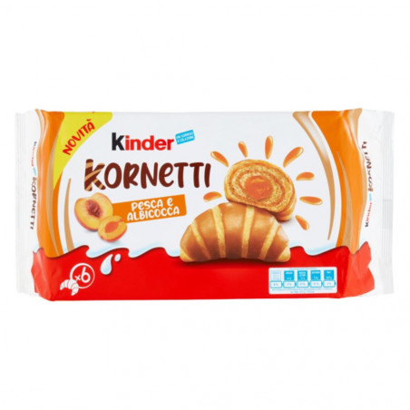 KINDER KORNETTI ALBICOCCA X6