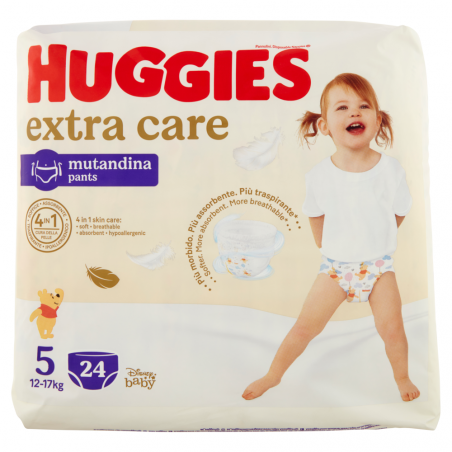 HUGGIES EXTRA CARE MUT.P GRANDE TG.5 X24