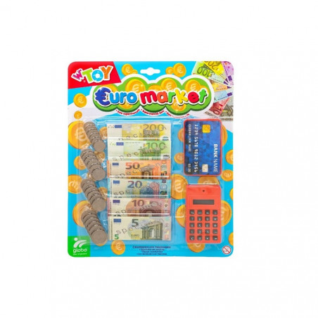 GLOBO SET MONETE BANCON CARTA CRED CALCO