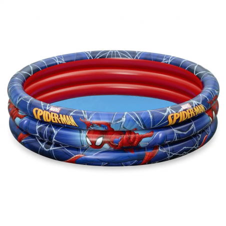 GLOBO PISCINA 3 ANELLI SPIDERMAN 122X30C