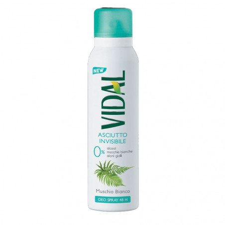 VIDAL DEO SPR M BIANCO 150ML