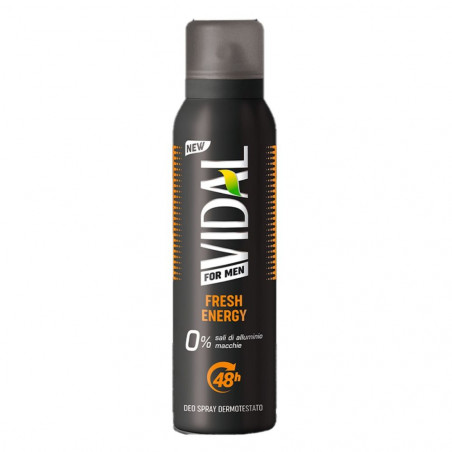 VIDAL DEO SPR MEN F ENERGY 150ML