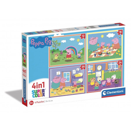 PUZZLE 4IN1 PEPPA PIG