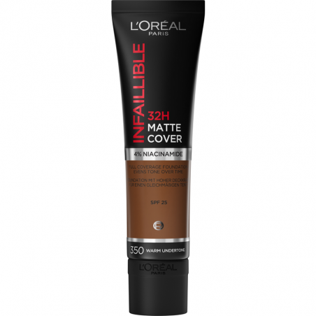 L'OREAL FDT INFAIL.MAT.COVER 32H 350