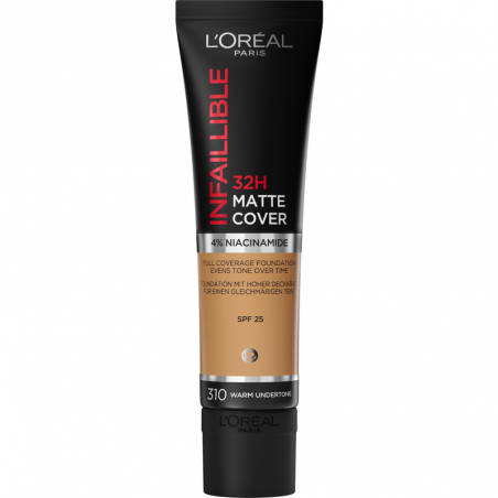 L'OREAL FDT INFAIL.MAT.COVER 32H 310