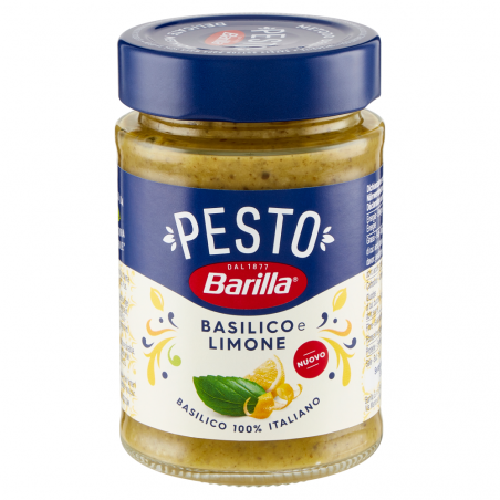 BARILLA PESTO BASILICO E LIMONE 190GR