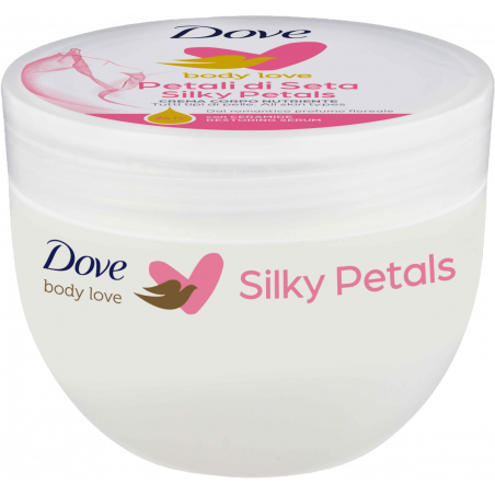 DOVE CREMA VASO SILK PETALS 300ML