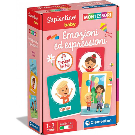 MONTESSORI SAPIENTINO CARTE EMOZ ESPRESS