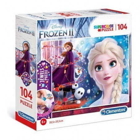 PUZZLE 104 SQUARE BOX FROZEN(E)