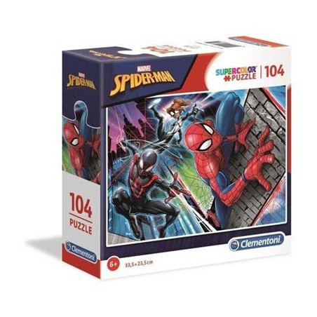 PUZZLE 104 SQUARE BOX SPIDERMAN(E)