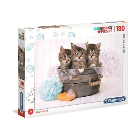 PUZZLE 180 LOVELY KITTENS7+(E)