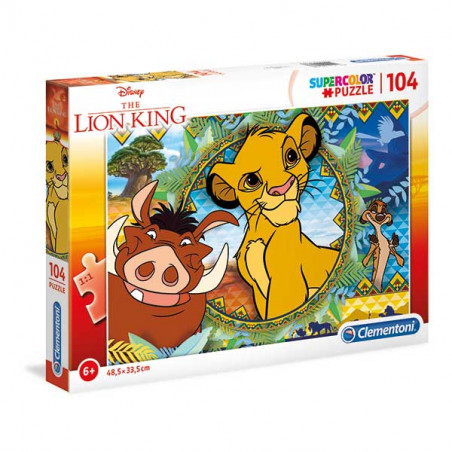 PUZZLE 104 LION KING 6+