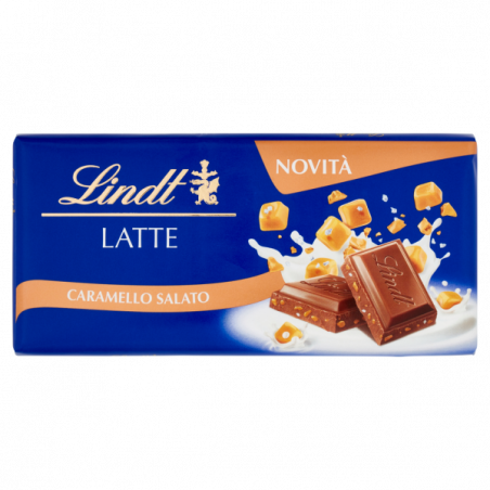 LINDT TAVOL.GB CARAMELLO SALATO 100GR.