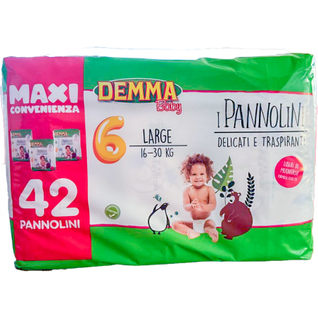 DEMMA PANNOLINI TRIPACK TG.6 KG16-30 X42