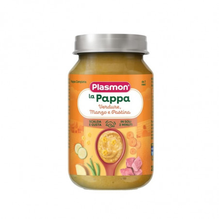 PLASMON LA PAPPA VERD MANZO PAST.GR.200