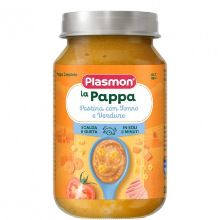 PLASMON LA PAPPA VERD TONNO PAST.GR.200