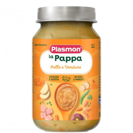 PLASMON LA PAPPA VERD POLLO GR.200