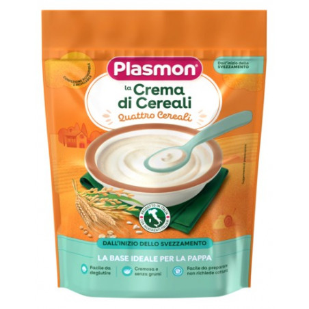 PLASMON CREMA 4 CEREALI GR.200