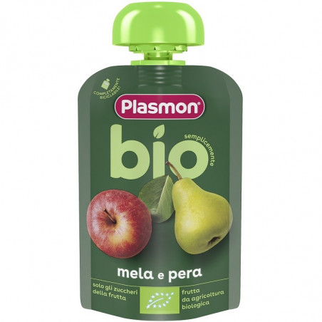 PLASMON BIO POUCH MELA PERA GR.100