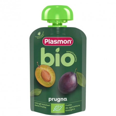 PLASMON BIO POUCH PRUGNA GR.100