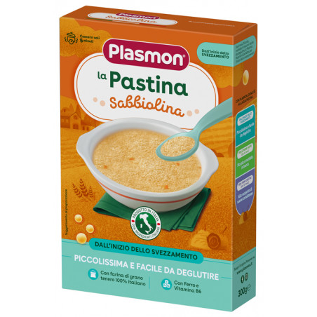 PLASMON PASTINA SABBIOLINA GR.300