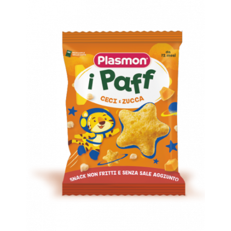 PLASMON PAFF SNACK CECI ZUCCA GR.15