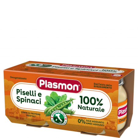 PLASMON OMO PIS SPINACI  GR.80X2