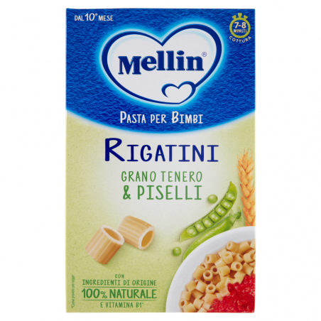 MELLIN PASTINA RIGATINI  C PISELLI 280GR