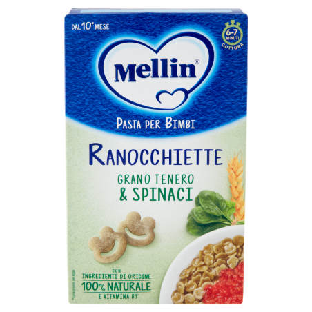 MELLIN PASTINA RANOCCHIE C SPINACI 280GR