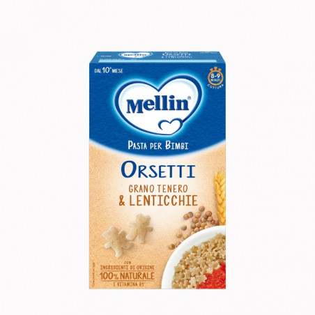 MELLIN PASTINA ORSETTI C LENT.280GR