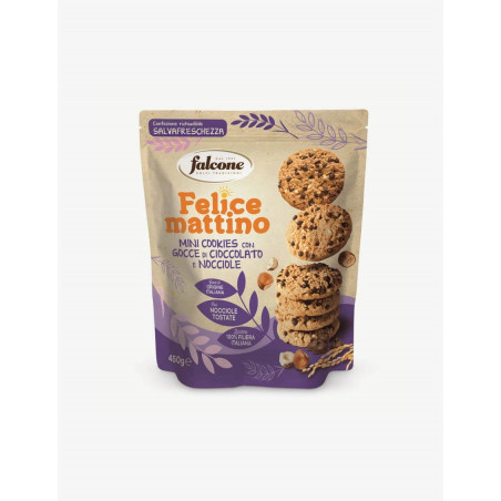 FALCONE MINI COOKIES G.CIOCC NOCC.450GR