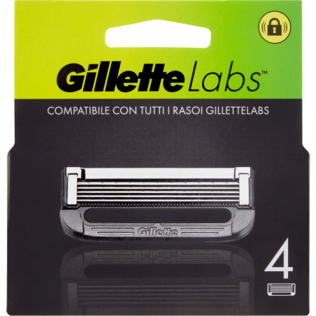 GILLETTE LABS LAME X4