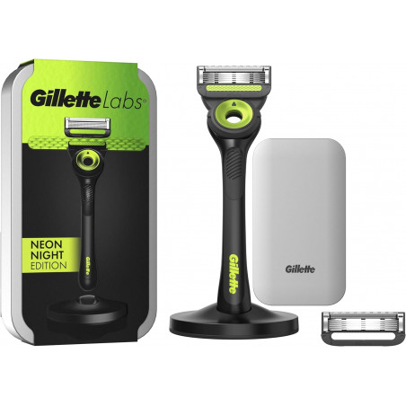 GILLETTE LABS RASOIO 2UP TRAVEL NEON